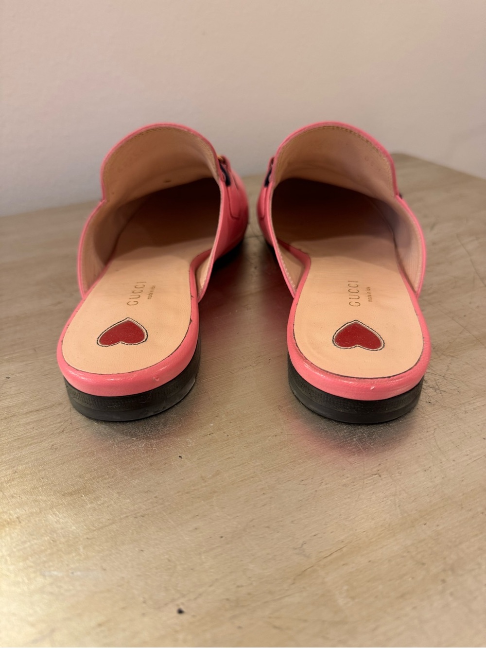 Gucci Princetown Slippers in Pink - Picture 5 of 12